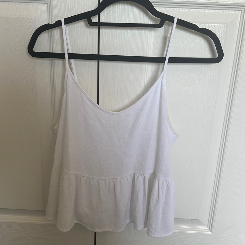 LA Hearts White Tank